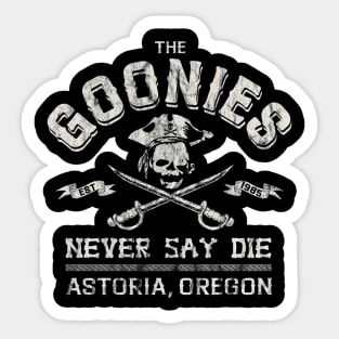 The Goonies Never Say Die Sticker